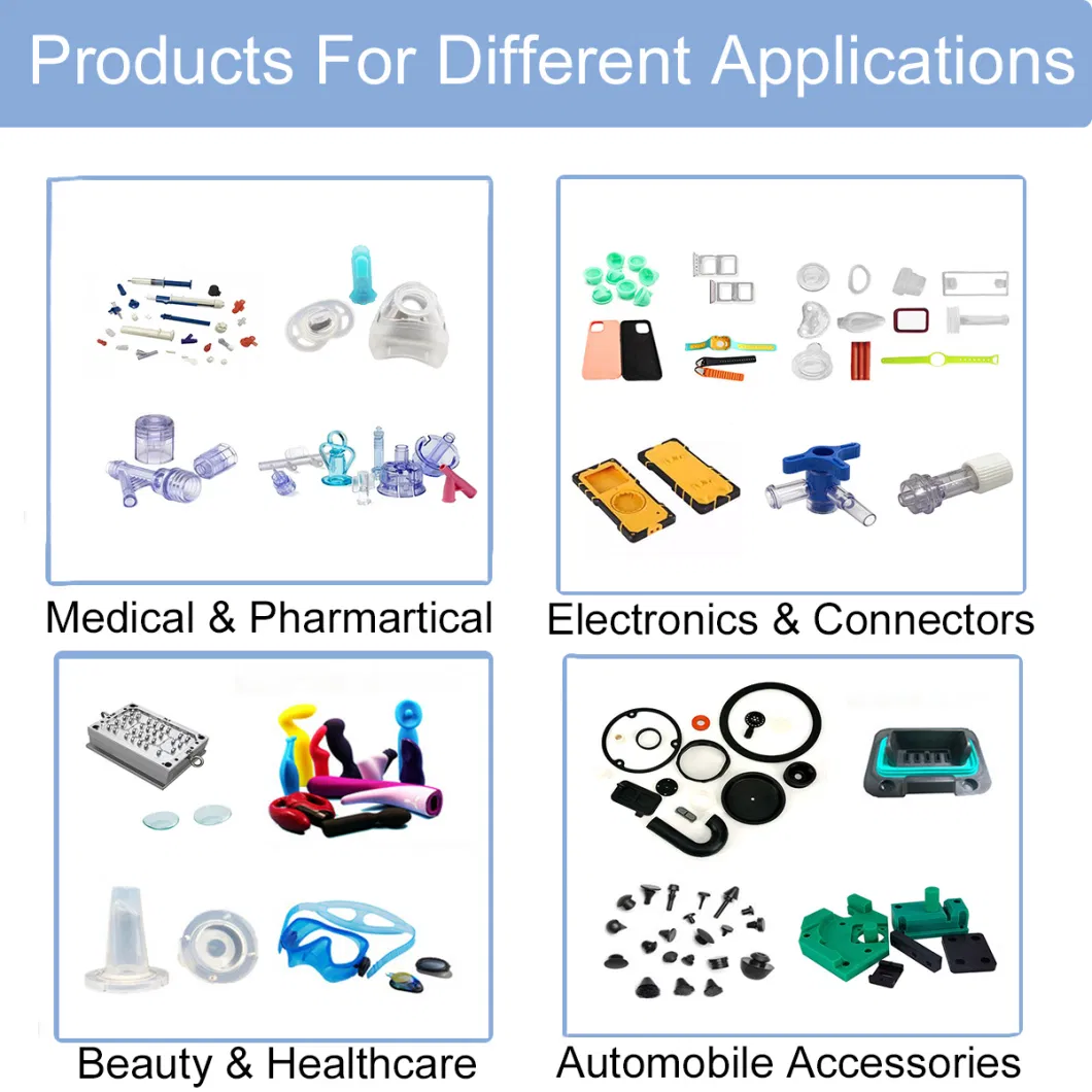 Double Shot Injection Molding Overmolding Medical Parts Custom Plastic Mold