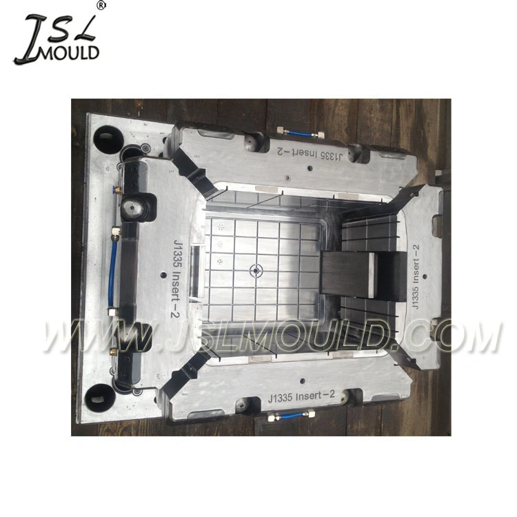 Transparent Plastic Storage Crate Bin Mould